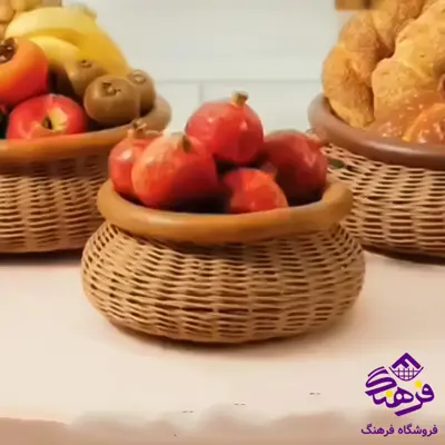 سبدبافت زيبا خوشه چين 3