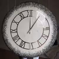 ساعت رزینی کریستالی 