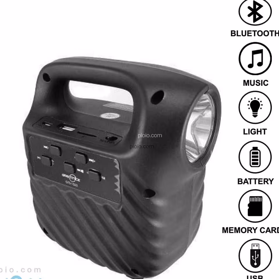 اسپیکر چراغ قوه دار 4 اینچ