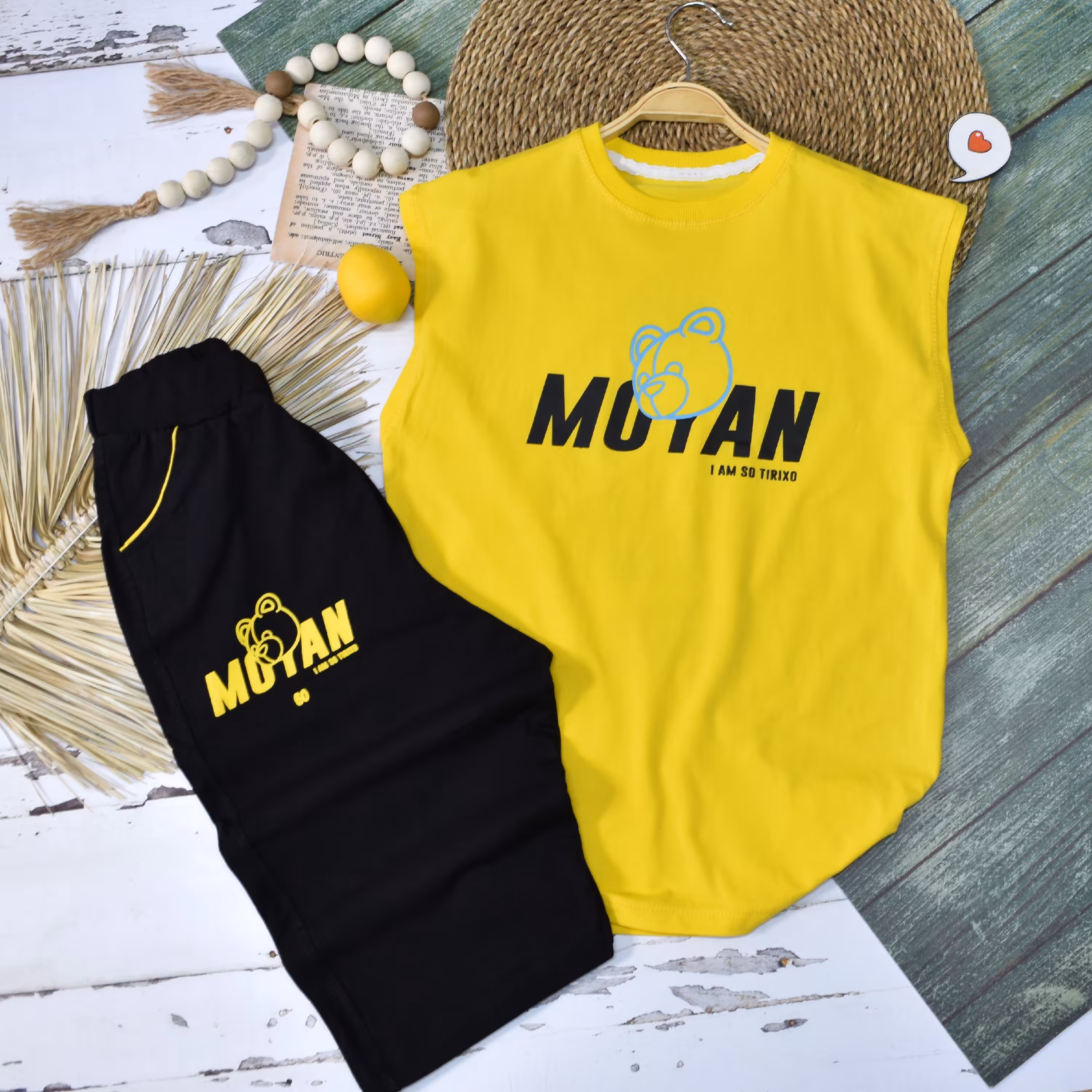 تاپ شلوارک پسرانه.لباس بچگانه سایز 60 و 65