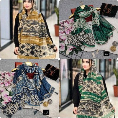 شال نخ ابریشم اقاقیا