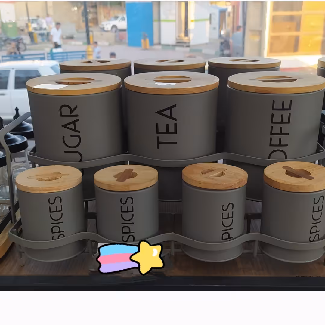 ست 7 پارچه در چوبی