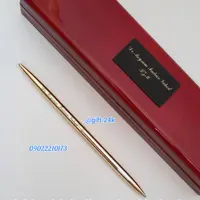 خودکار باریک روکش طلای شناسنامه دار 