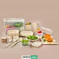 سرویس مسافرتی 8نفره 85پارچه لیمون کد896