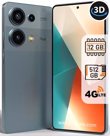 گوشی شیائومی Redmi Note 13 Pro ظرفیت 512 رم 12 گیگابایت