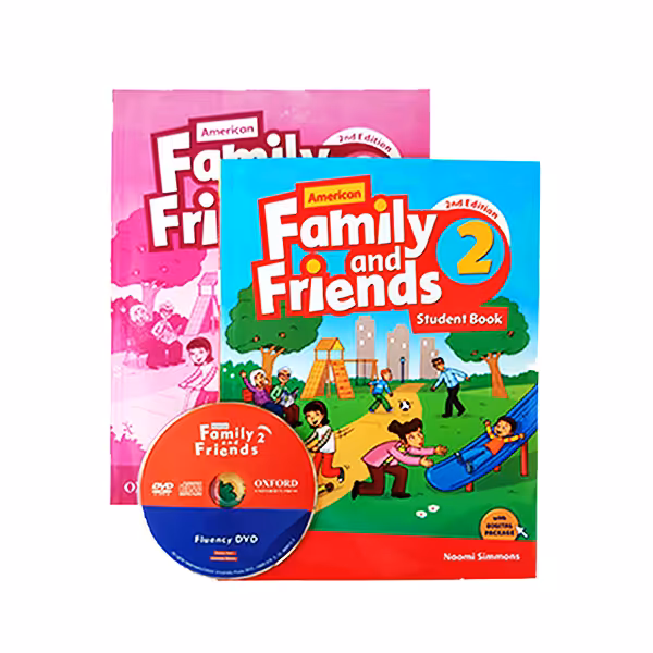 کتاب امریکن فمیلی اند فرندز 2 ویرایش دوم | American Family and Friends 2 2nd Edition | خرید کتاب زبان | خرید لوازم التحریر | چی کتاب | بالاترین تخفیف و ارسال رایگان
