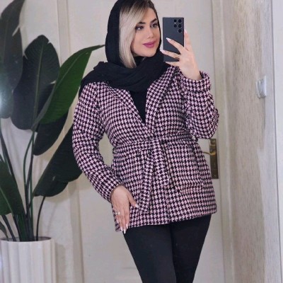 مانتو اسپرت زنانه پشمی مدل کاملیا