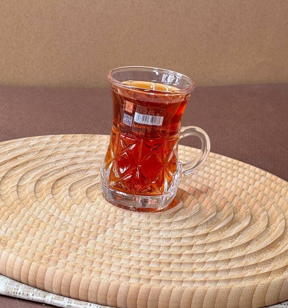استکان کمر باریک طرح لوزی
