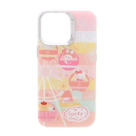 قاب گوشی سیلور محافظ لنز کروم برای iPhone 15 Pro Max - طرح 84