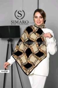 روسری نخی دست دوز قواره 120