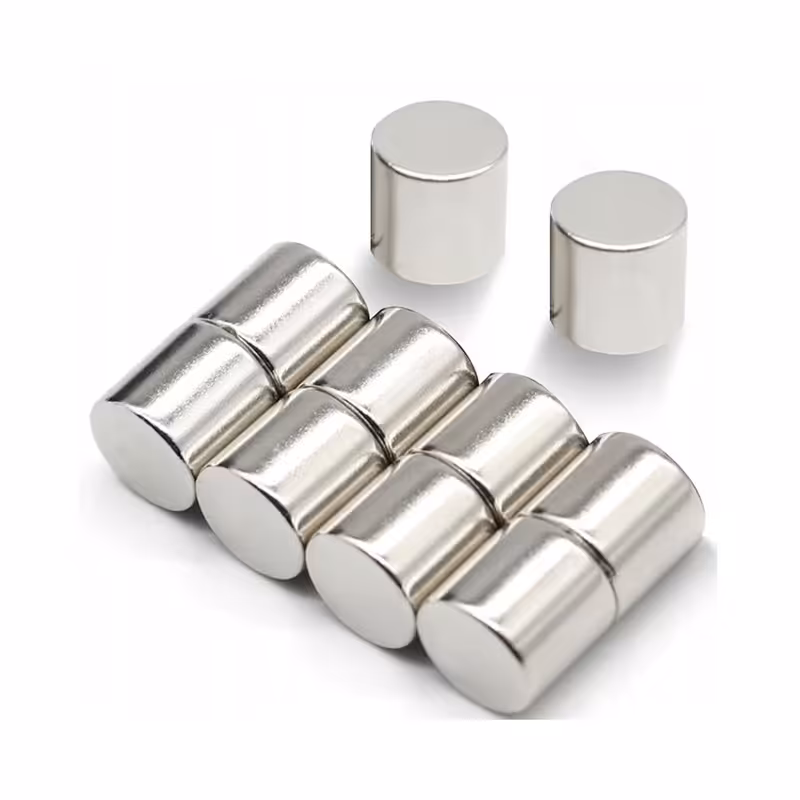آهن ربا مدل نئودیمیوم استوانه D10x10mm بسته 10عددی