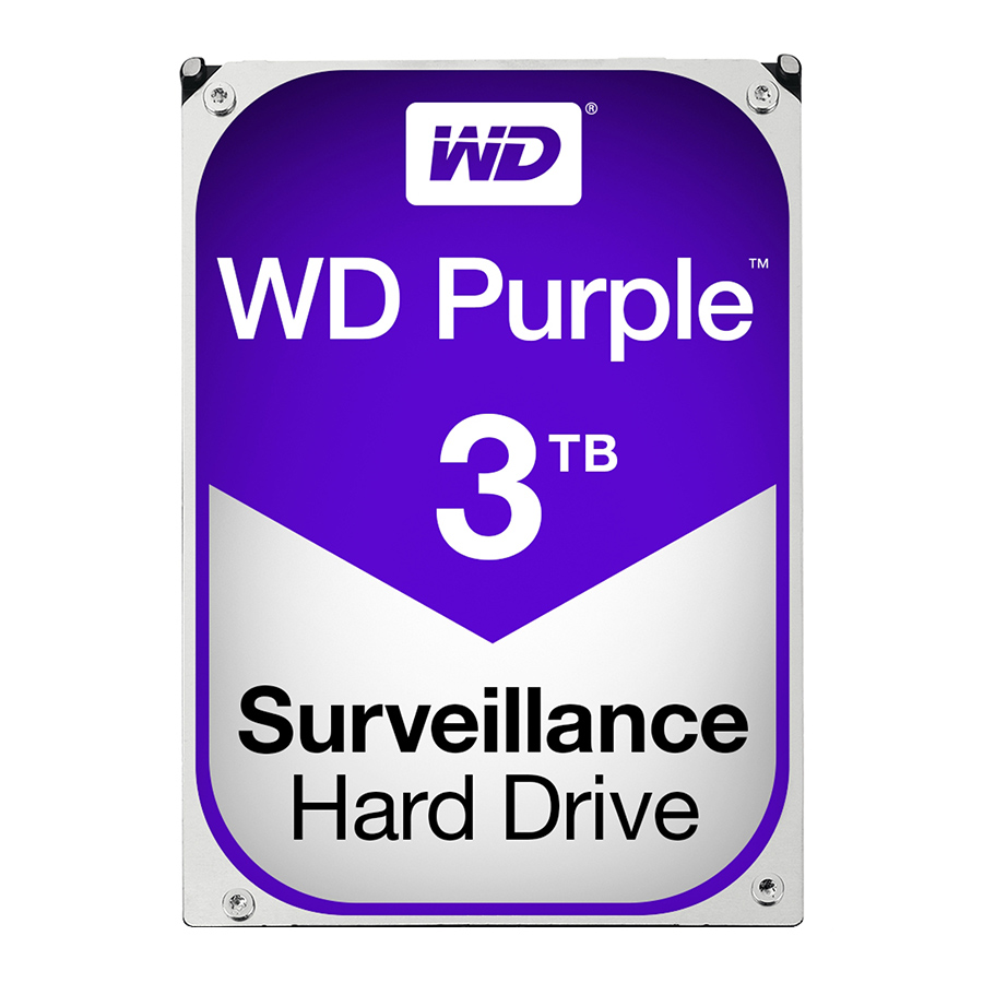 قیمت و خرید هارد اینترنال 3 ترابایت وسترن دیجیتال مدل Purple | یاس ارتباط