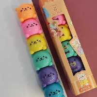 هایلایتر فانتزی 6 عددی تدی خرسه