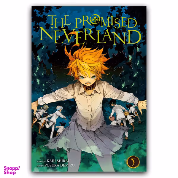 کتاب The Promised Neverland 5 اثر Kaiu Shirai and Posuka Demizu نشر VIZ Media LLC