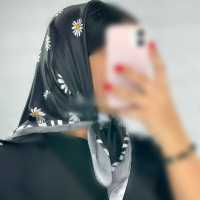 مینی اسکارف بابونه نوروزی قواره 65 