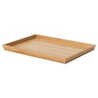 سینی بامبو ایکیا مدل OSTBIT سایز 20x28 سانتیمتر