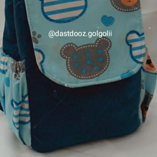 کیف /کوله پشتی مخمل خرسی