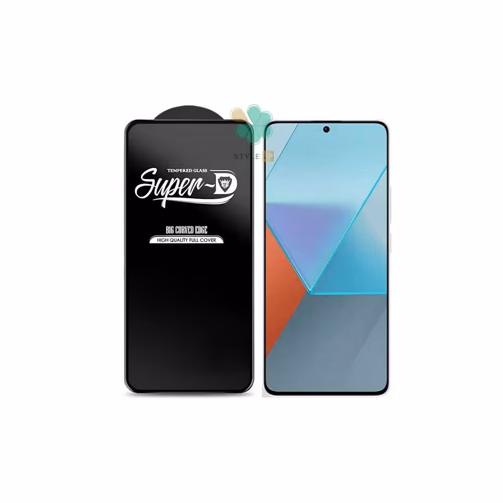 گلس گوشی تمام صفحه Super D مناسب Xiaomi Redmi Note 13 Pro