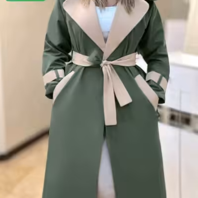 بارانی دو رنگ