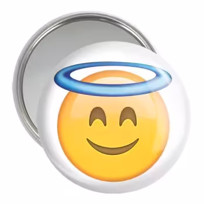 آینه جیبی خندالو مدل ایموجی کد 24696
