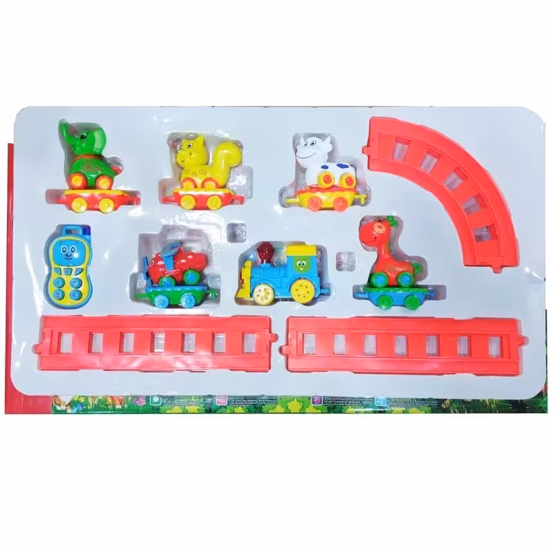 قطار موزیکال و چراغدار  