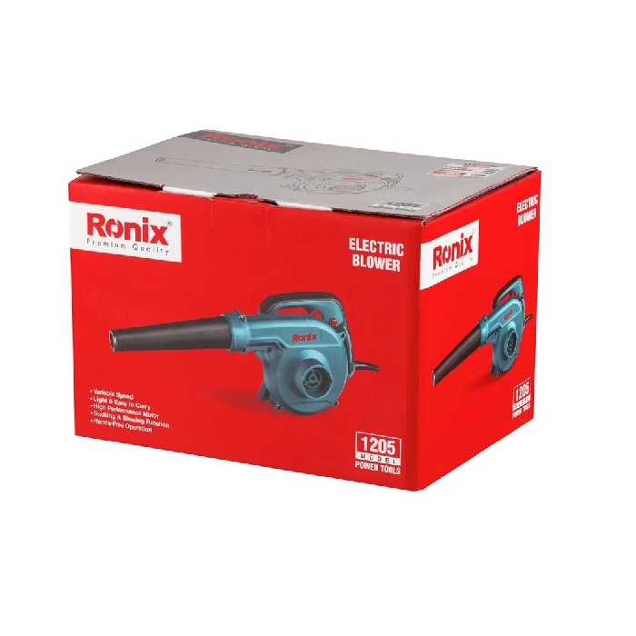 بلوور برقی  1205 رونیکس دیمر دار  680 وات صنعتی (موجود)