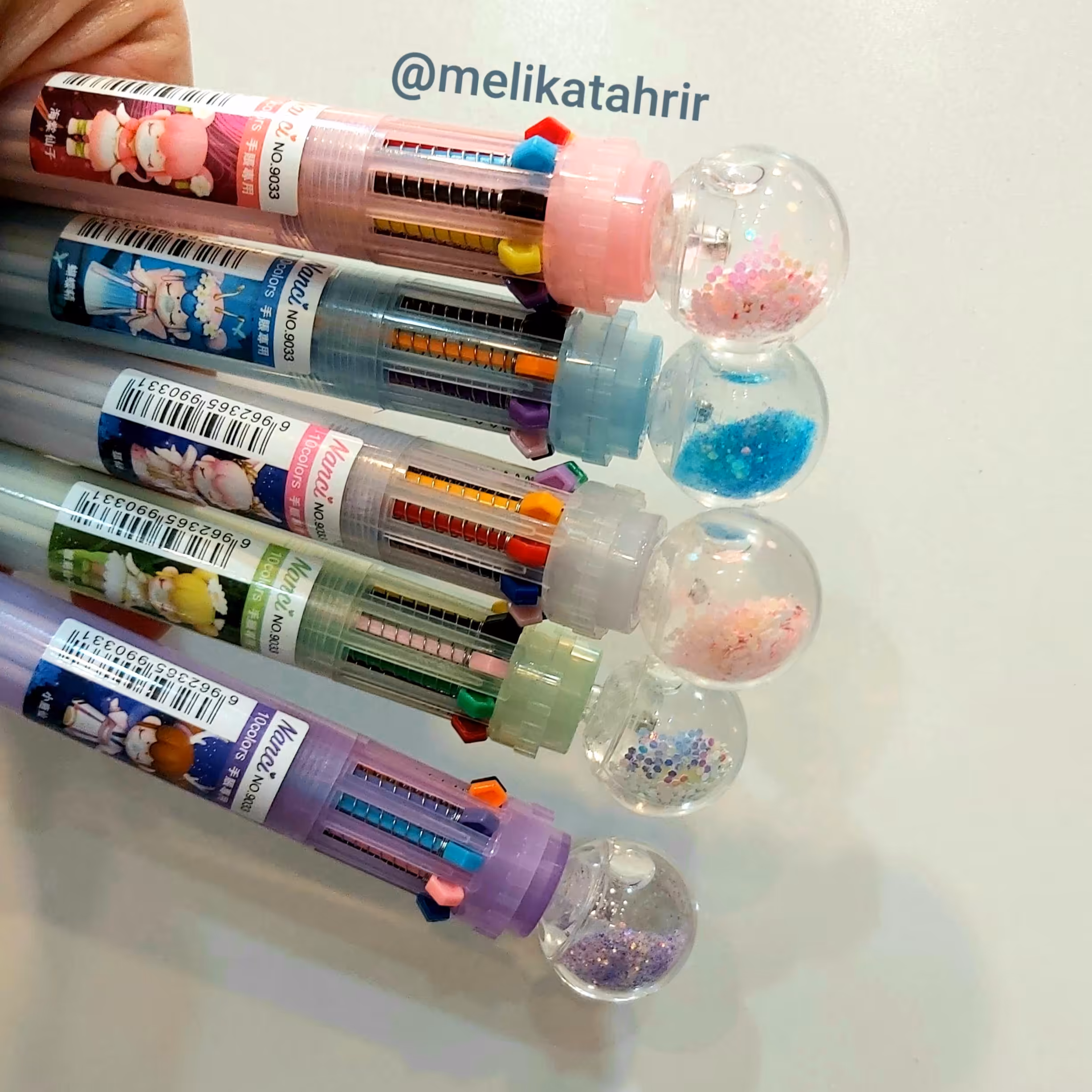 خودکار ده رنگ آکواریومی