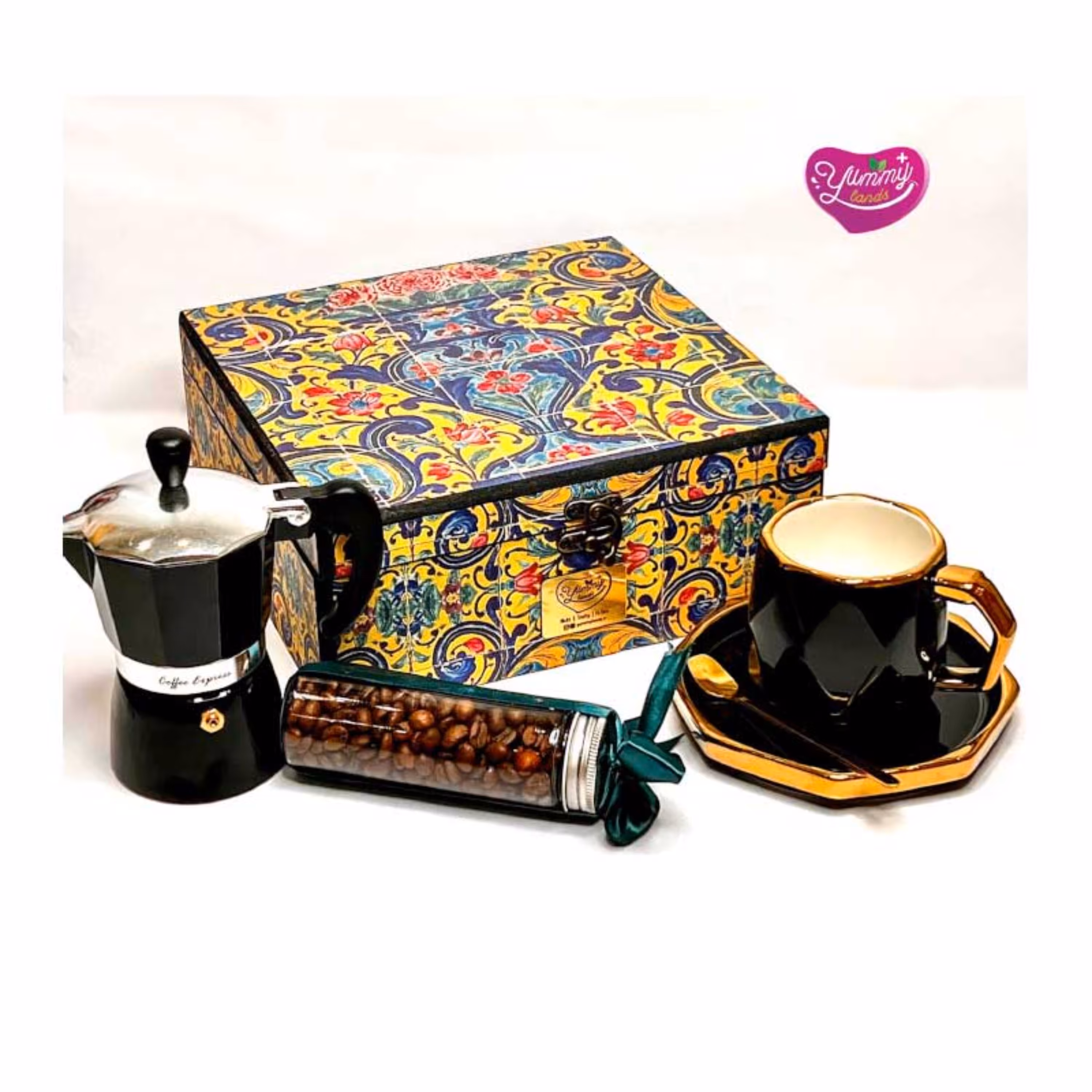 باکس هدیه امید (ست قهوه)