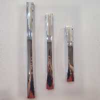 دستگیره کابینت کروم براق سایز 128cm برند بهسازان