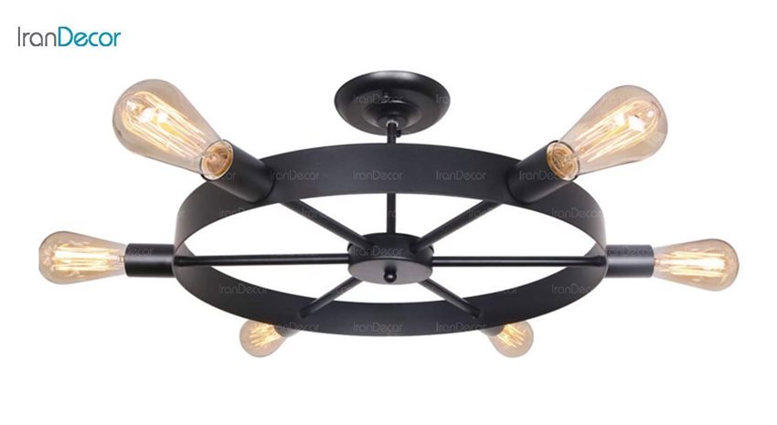 چراغ سقفی مدرن 6 شعله آرتا مدل 484