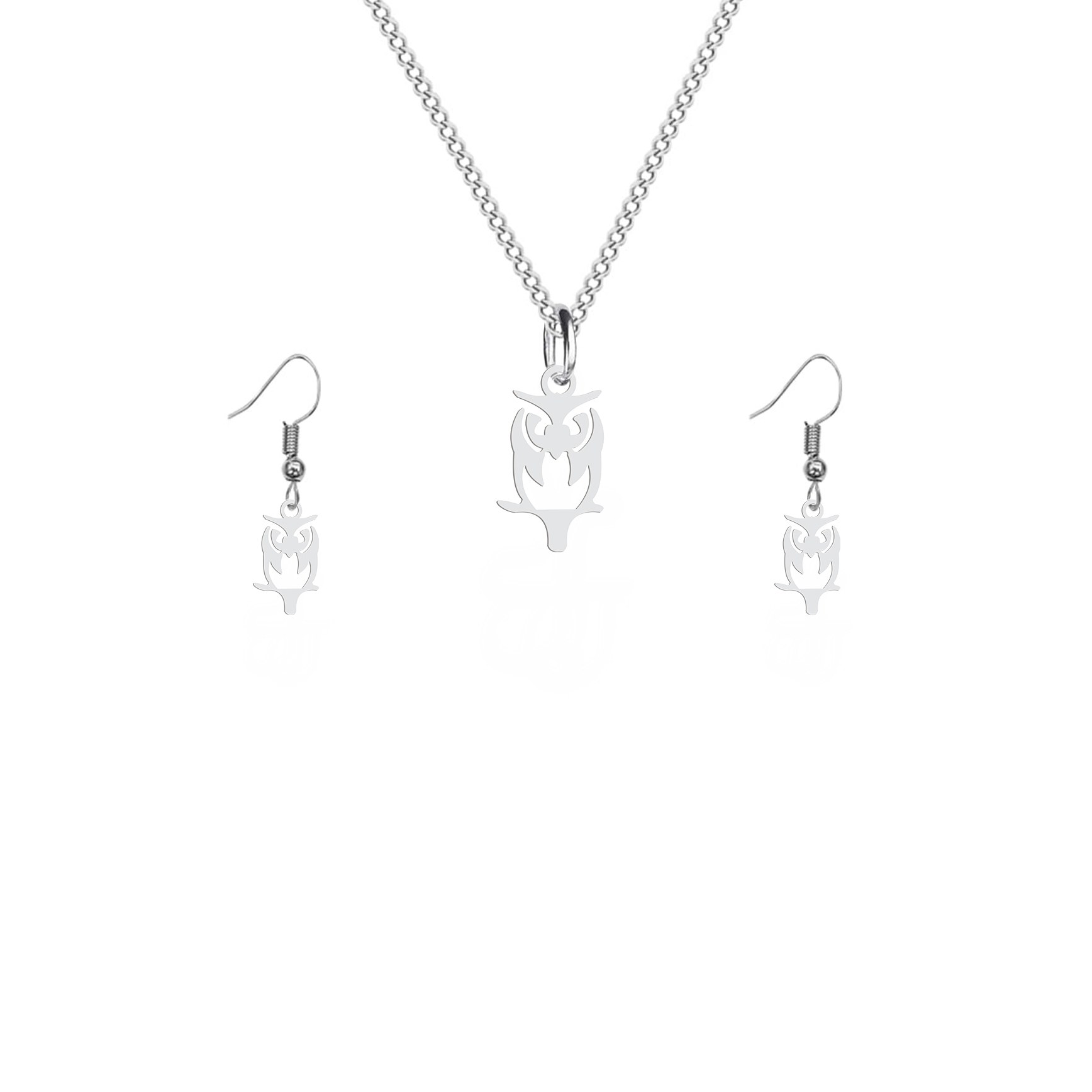 نیم ست هایکا گالری طرح جغد کد ha35