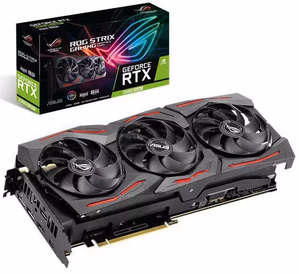کارت گرافیک ایسوس مدل ROG-STRIX-RTX2080S-A8G-GAMING با حافظه 8 گیگابایت