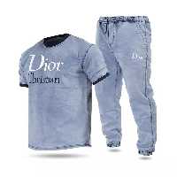 ست تیشرت و شلوار زنانه و مردانه اسپرت لی