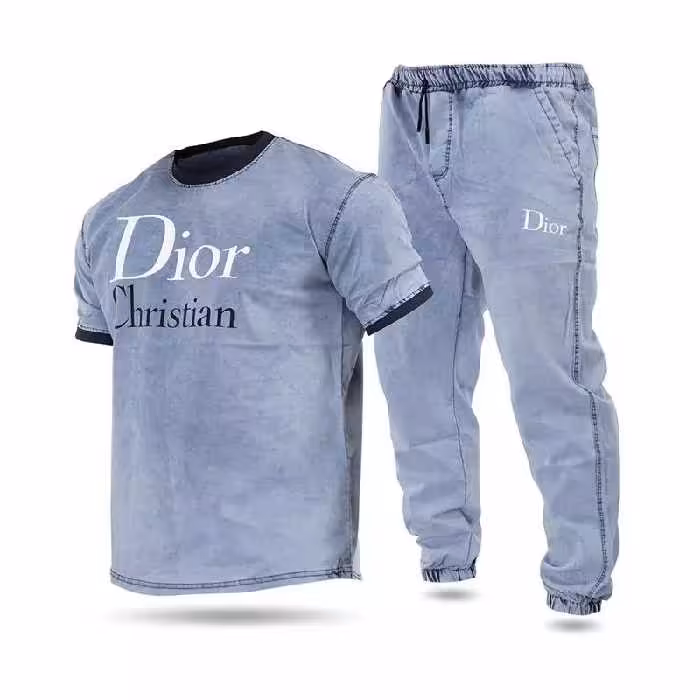 ست تیشرت و شلوار زنانه و مردانه اسپرت لی