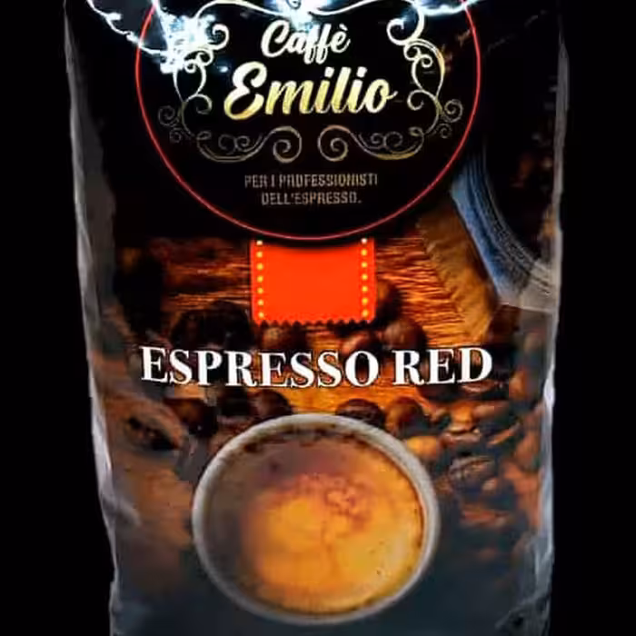 دان قهوه ی امیلیو اسپرسو قرمز 1000 گرمی Emilio caffe ESPRESSO RED 