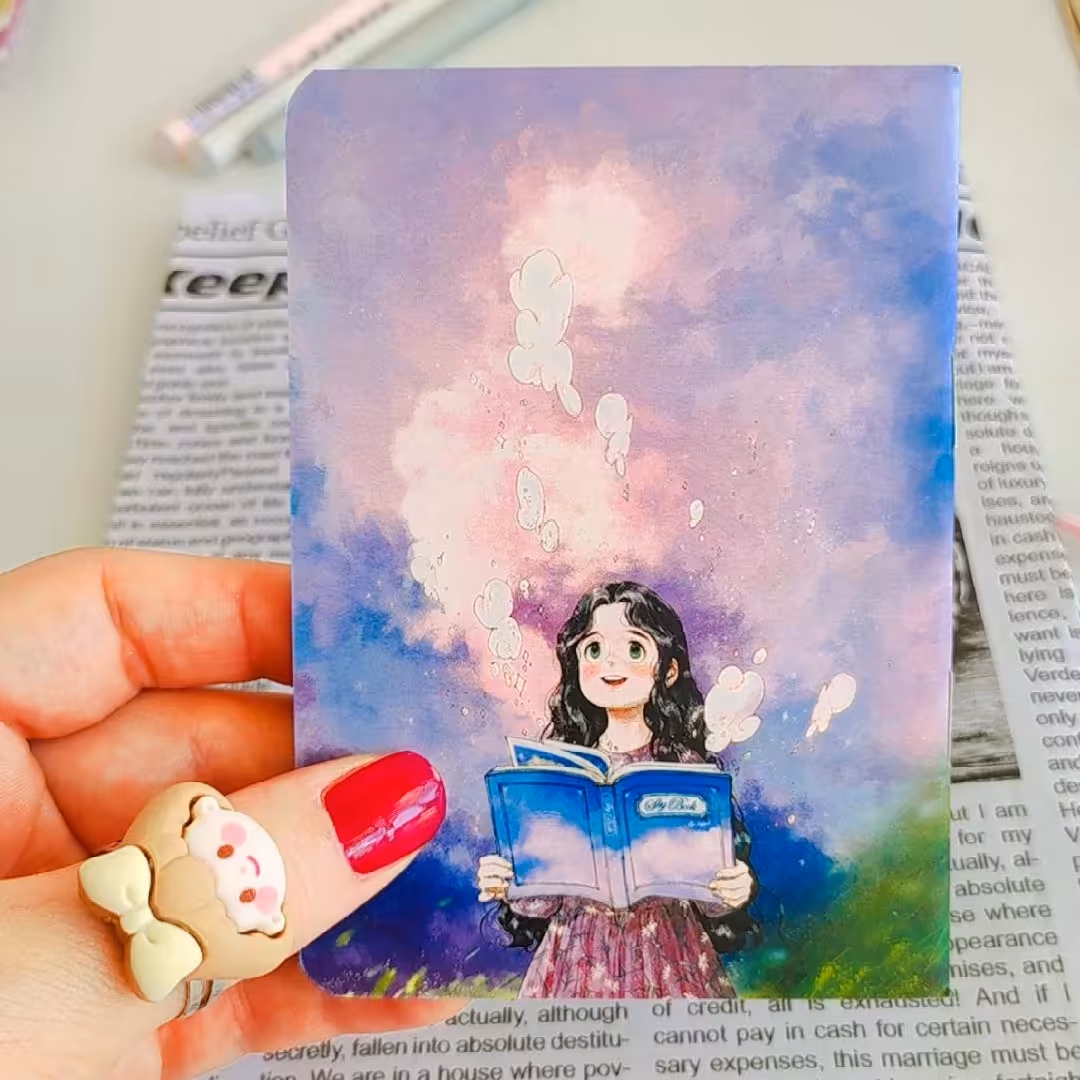 دفترچه پاسپورتی خط دار 24 برگ برند سویل طرح 7