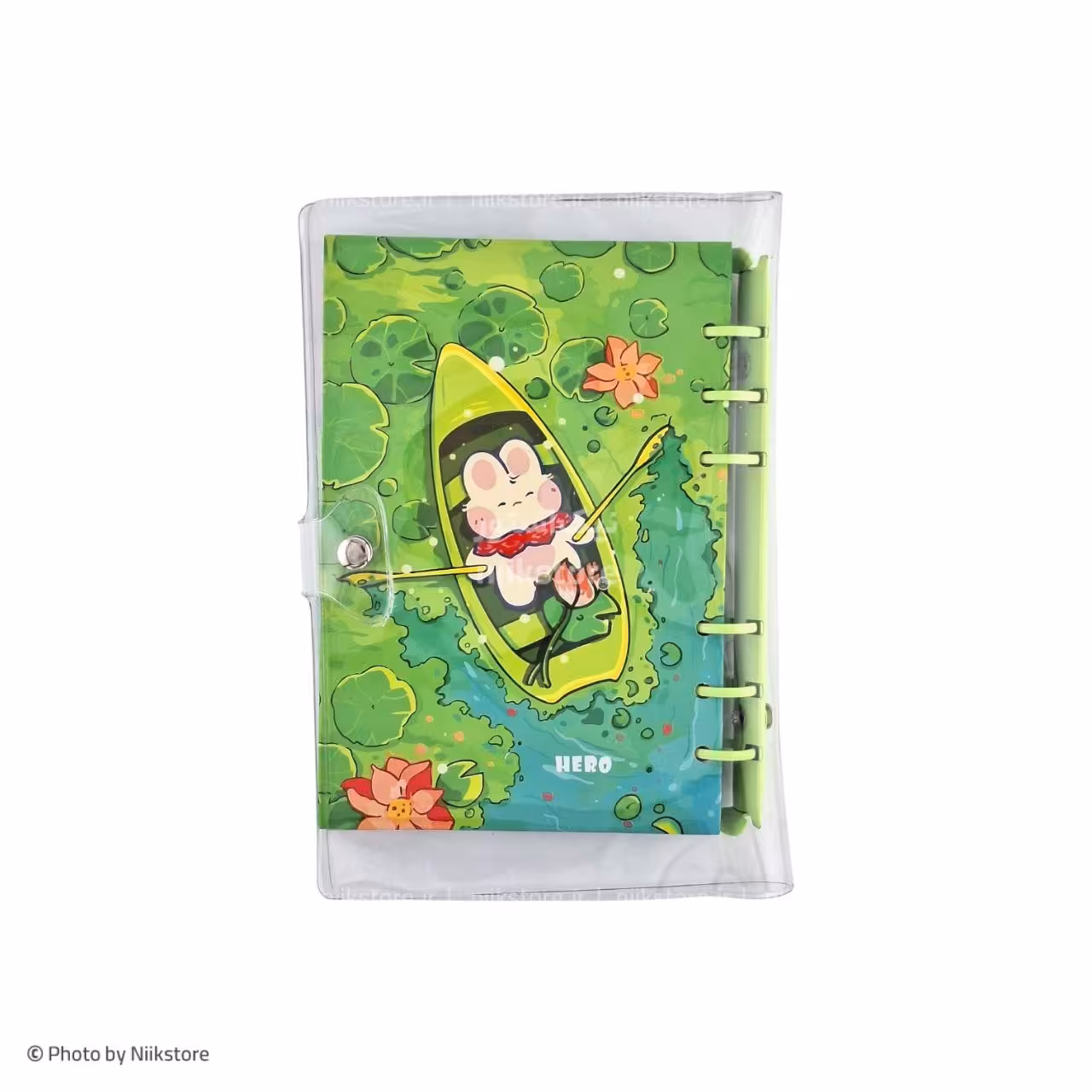 دفتر کلاسوری شفاف هیرو