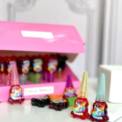 تینت لب طرح آبنباتی