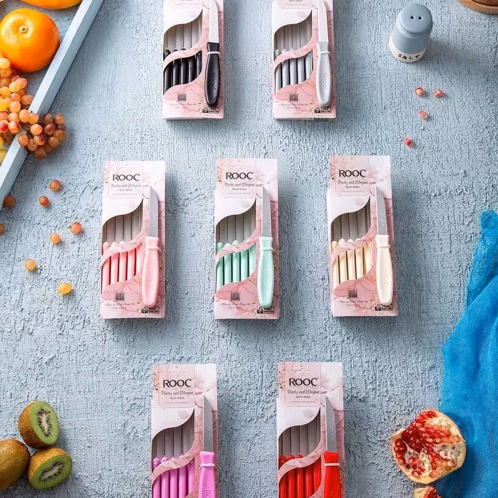 چاقو شش تایی روک تیغه تیز