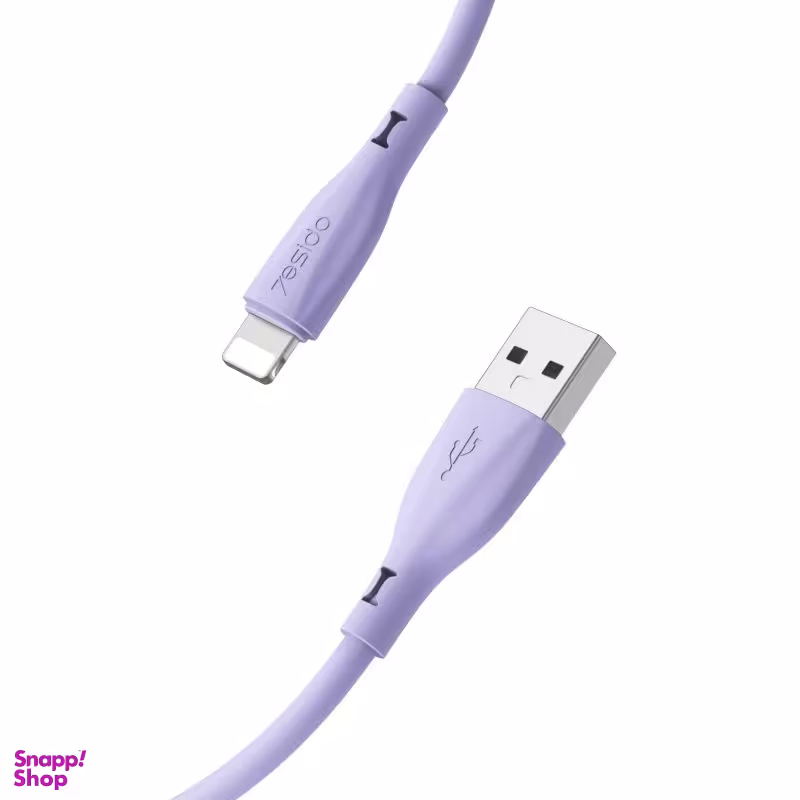 کابل دیتا USB به Lightning یسیدو مدل CA119 طول 1 متر