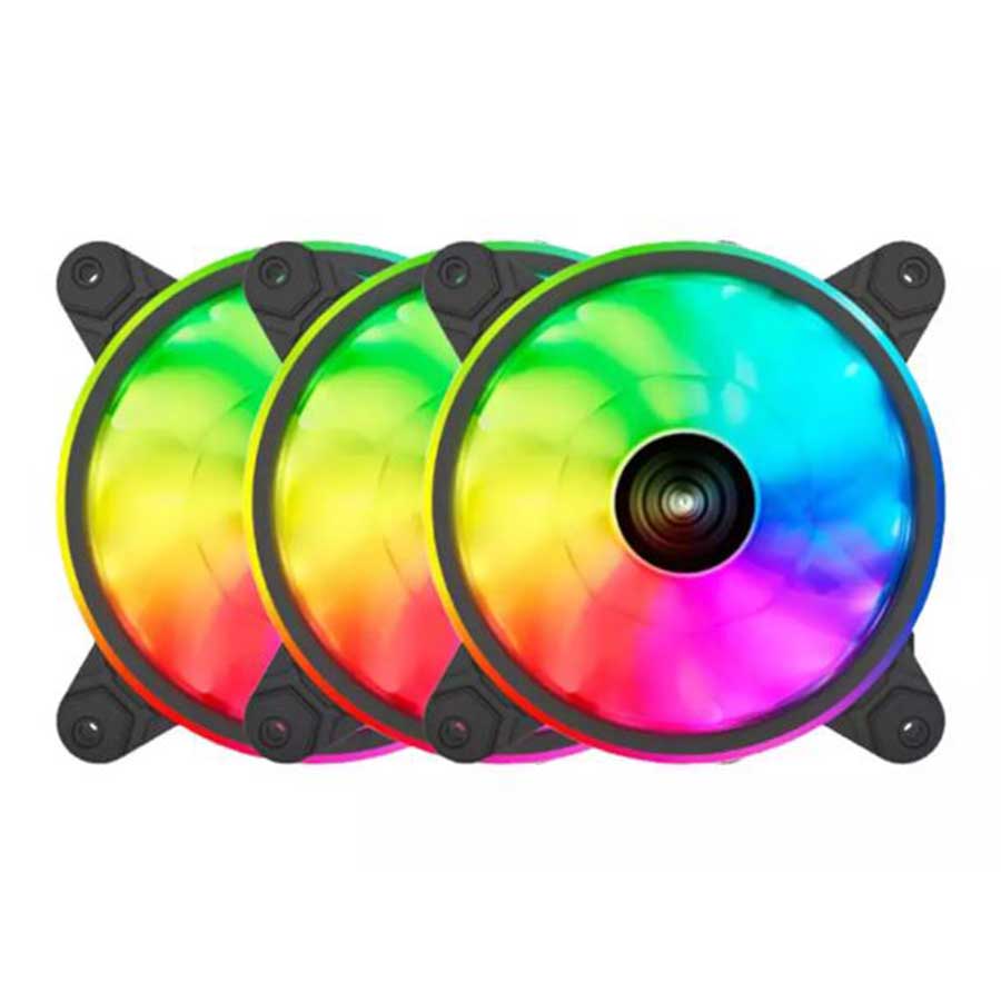 قیمت و خرید فن خنک کننده کیس ریدمکس مدل NV-T120FBR3 ARGB Black | یاس ارتباط