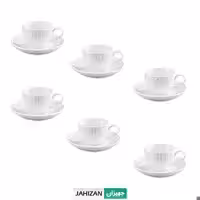 ست فنجان و نعلبکی 12 پارچه گلدکیش طرح آرنیکا مدل GK801114