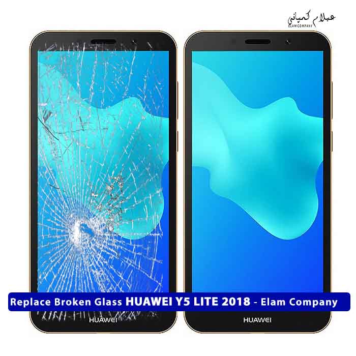 تعویض گلس تاچ ال سی دی هواوی HUAWEI Y5 LITE 2018 – ضمانتی و بدون ریسک