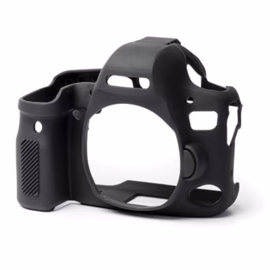 کاور سیلیکونی کانن ایزی کاور Easy Cover of Canon camera 6D II رنگ مشکی