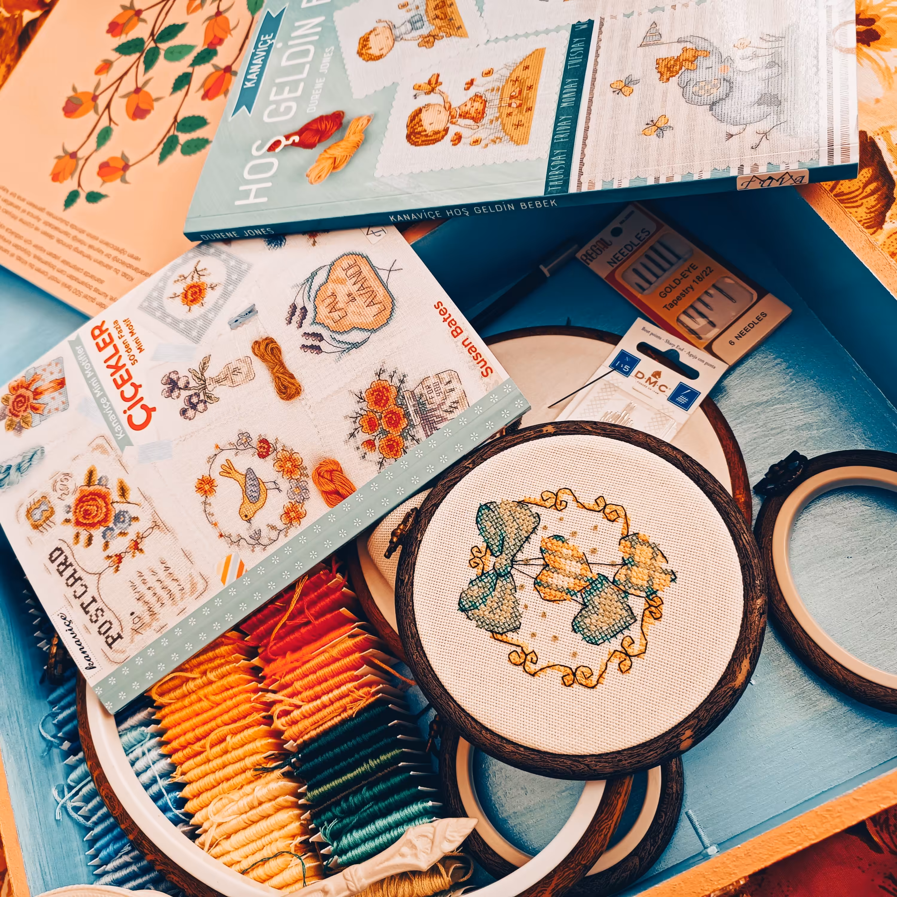 تابلو شماره دوزی پاپیون 