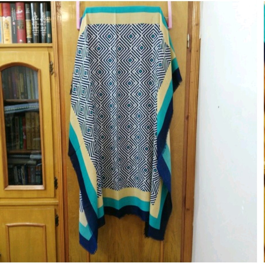 روسری نخی قواره بزرگ 140در 140 طرحدار