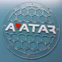 قاب میدرنج 12 اینچ تمام پلکسی برند AVATAR 
