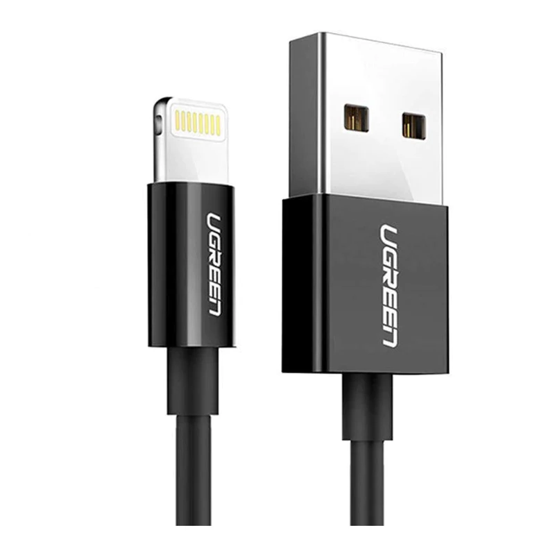 کابل شارژ Lightning یوگرین مدل US155 80823 طول 2 متر