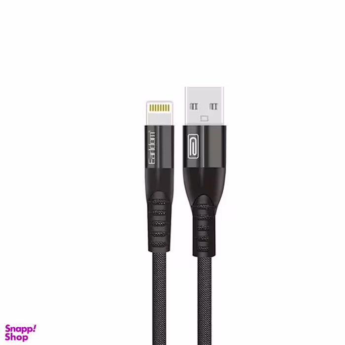 کابل تبدیل USB به Lightning ارلدوم مدل Ec-077I به طول 1 متر