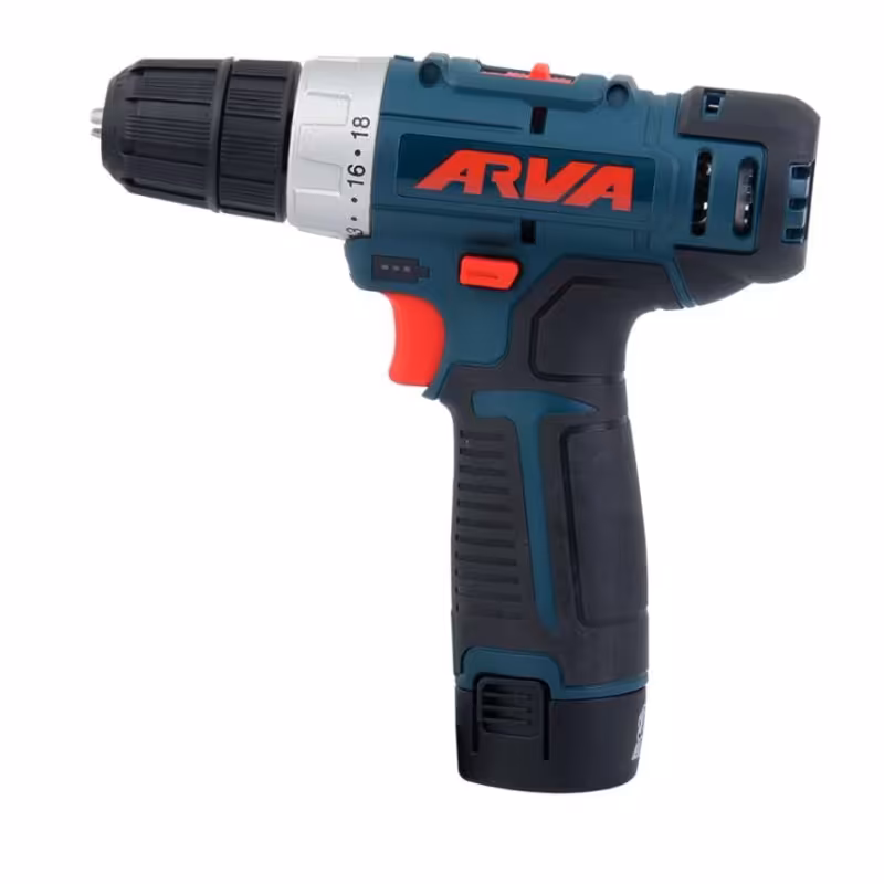 دریل  پیچ گوشتی شارژی 12ولت برند آروا مدل 5840 گارانتی یکساله